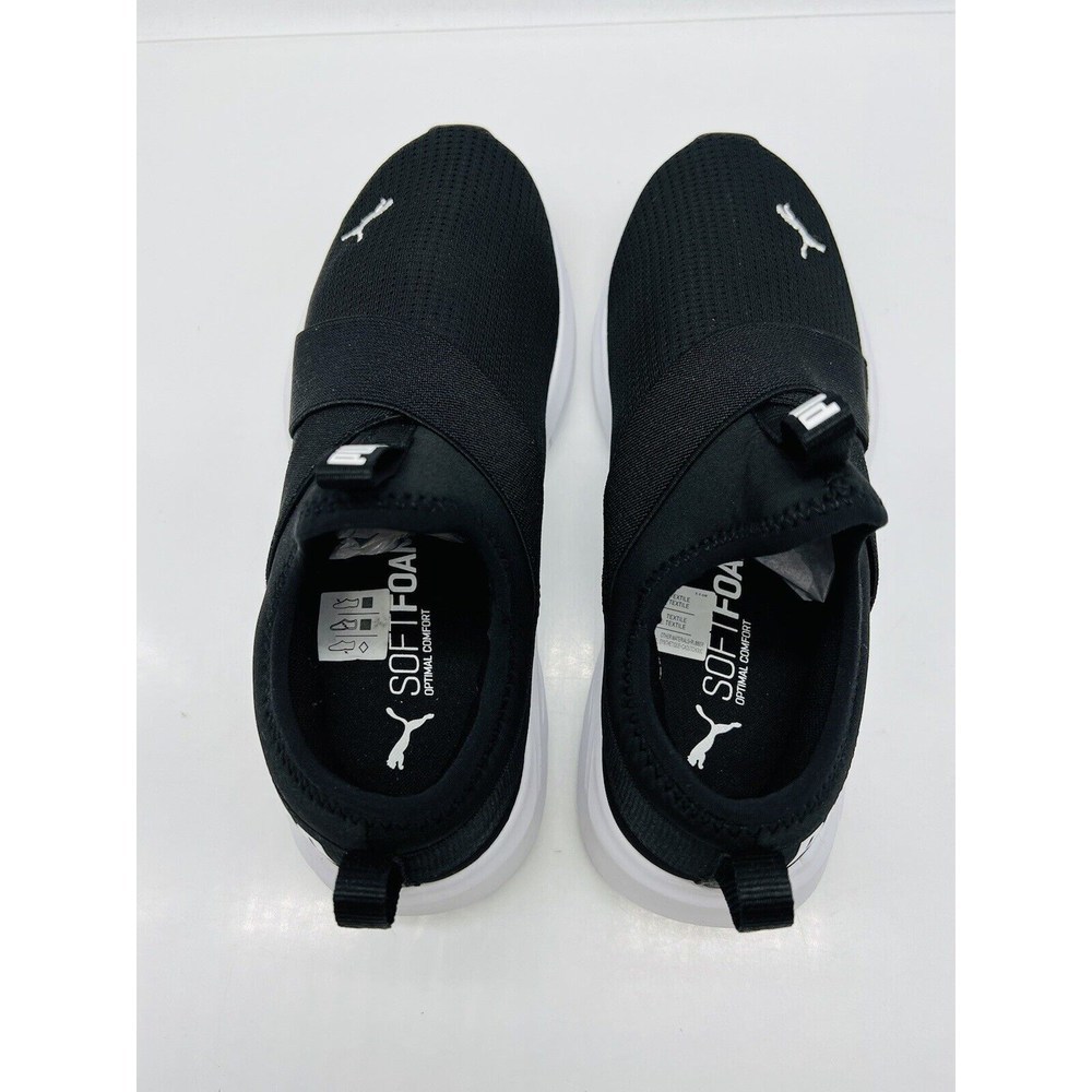 Puma Women's Chroma SoftFoam Athletic Slip-On Sneakers- Black, Various Sizes!!! - Picture 6 of 9